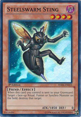 Steelswarm Sting - HA06-EN015 - Super Rare - 1st Edition